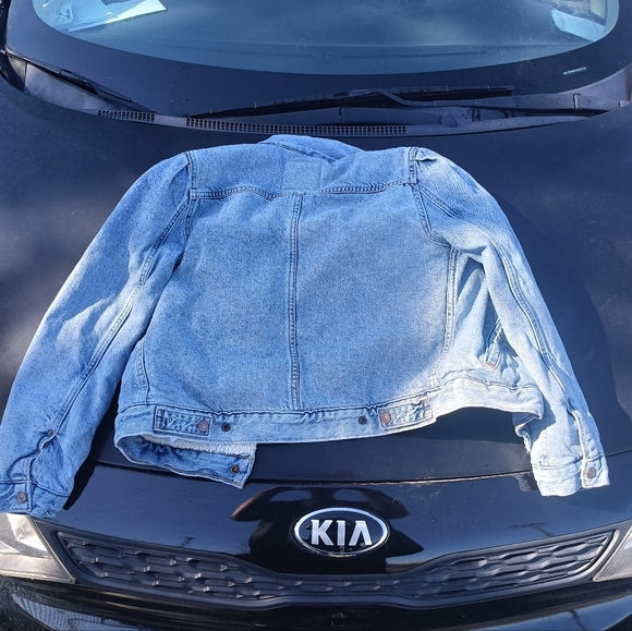 Women Y2k Levis Sherpa Coat - Picture 11 of 13